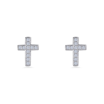 Cross Stud Earring